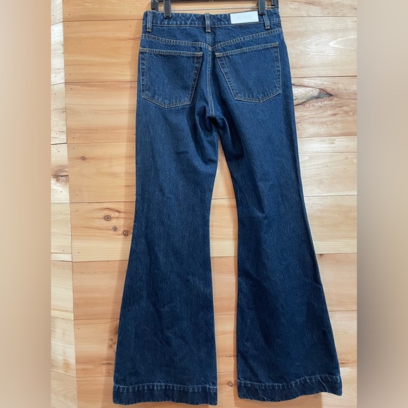Re/Done Low Rise Bell Orta Jeans Size 26 Heritage Rinse - Picture 6 of 8